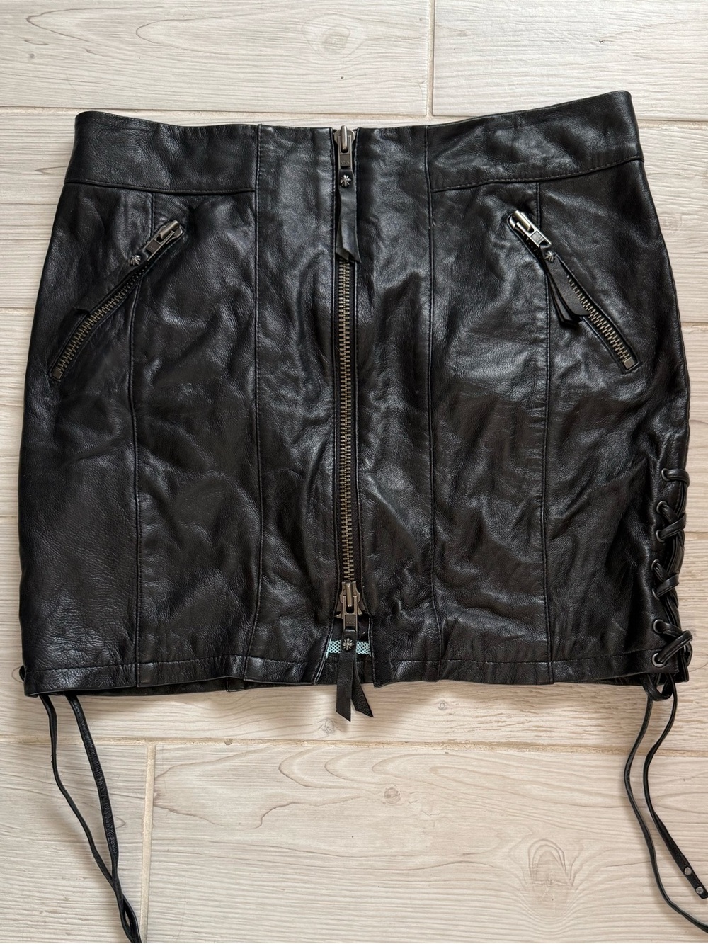 Harley-Davidson Vintage Leather Skirt